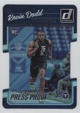 2016 Donruss Rookies Press Proof Silver Die-Cut 43/75 Kevin Dodd #329 1u0