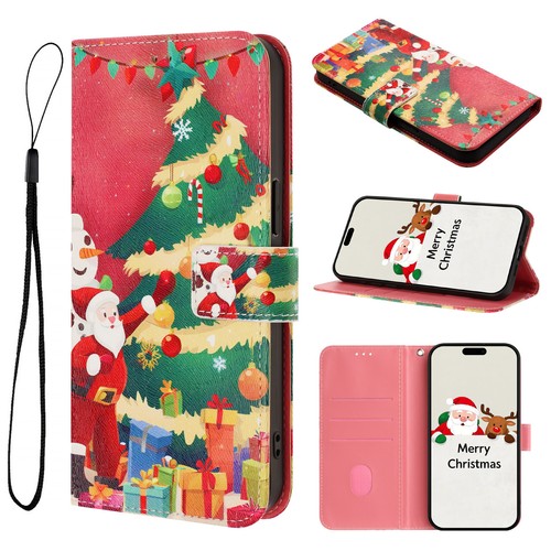 Card Wallet Case Hot Christmas Gift Bag Flip Stand Phone Cover For Various Phone - Picture 4 of 13