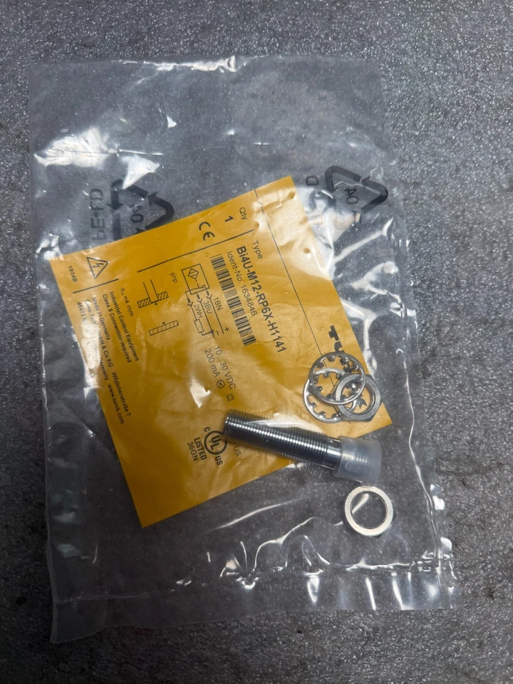 NEW TURCK Bi4U-M12-RP6X-H1141  200 mA PROX  ID: 1634846 PROX 10-30V - Image 2 of 2