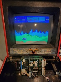 MOON PATROL PCB NON-JAMMA ARCADE BOARD WORKING!!! WILLIAMS 1982 GENUINE