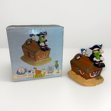RARE 1998 Ziggy Pirate Treasure Chest Trinket Box Tom Wilson Kidcore New Bos