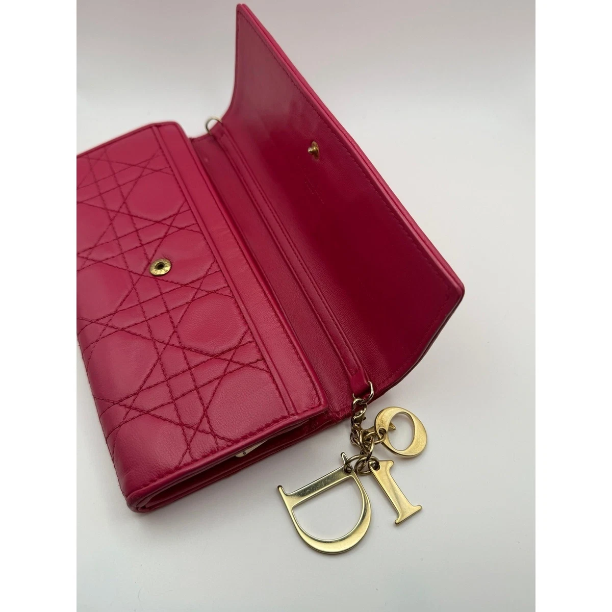 Dior Pink Leather Wallets for Women for sale | eBay