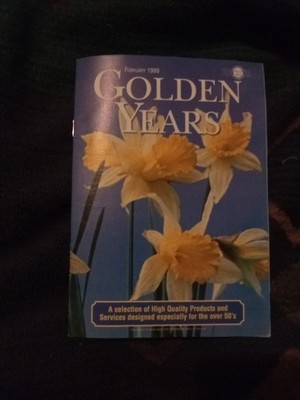 Vintage Golden Years February 1999 mail order mini catalogue