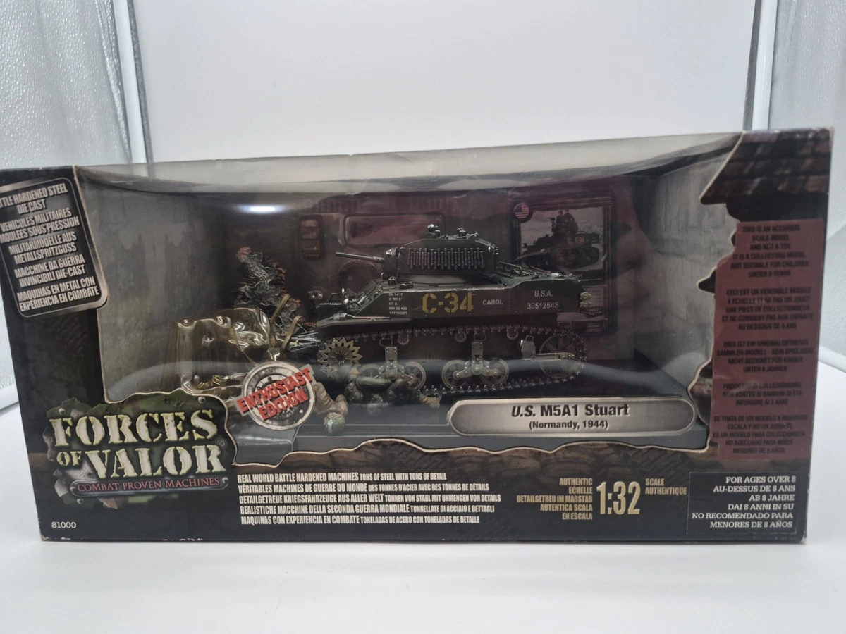Forces of Valor Gray 1:32 Scale Diecast Tanks & Military Vehicles