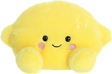 Adorable Palm Pals Yuzu Lemon Stuffed Animal Collectible Plush Yellow 6 Inches