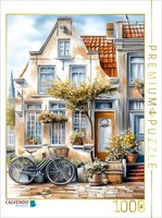 Calvendo Puzzle A Typical Canal House | 1000 Pieces, Finished Size 25.2 × 18.9 I