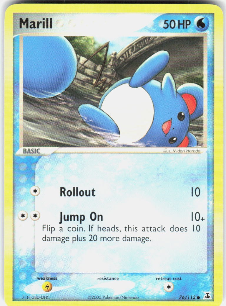 Marill 76/113 Delta Species Pokemon