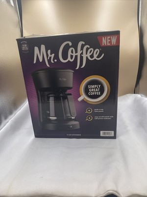 Mr. Coffee 4-Cup Programmable Coffeemaker DRX5 Black for sale