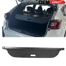 Fits 24-26 Subaru Crosstrek& Impreza OE Style Rear Cargo Cover Luggage Shade