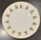 Cipa Porcellane Italy Christmas Tree Salad Plates 8" – Gold Trees & Rim Set of 4 — photo 7