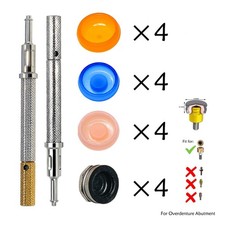 US Dental Implant Universal Retention Caps Insertion Extraction Tool Remove Tool