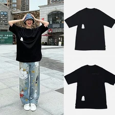 LingOrm Orm Kornnaphat NEW Same Short Sleeve T-shirt Cartoon Printed Top