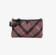 Harveys Seatbelt Bags- Sydney Clutch Bag Purse- TARTAN- NEW