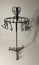Rotating Necklace Holder Jewelry Organizer Display Stand 15 " 16 Hanger Metal