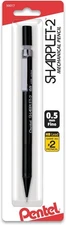 Pentel Sharplet-2 Automatic Pencil, 0.5mm, Black, 1 Count (Pack of 1), Black 