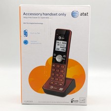 New AT T DECT 6.0 Accessory Red Cordless Handset Only CL80183 NO BASE