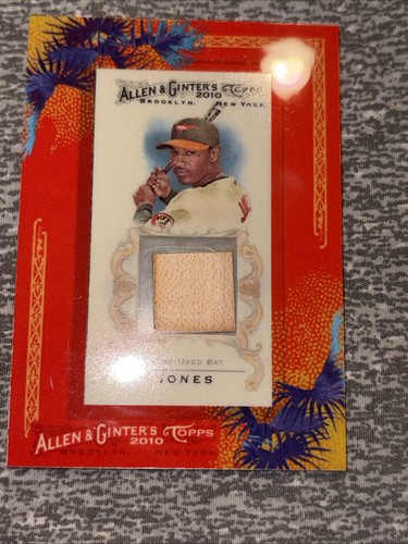 2010 Allen & Ginters Game Used Bat Adam Jones