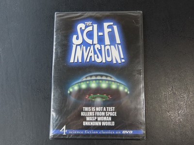 The Sci-Fi Invasion 4-Film Collection (DVD, Full Screen) Factory Sealed
