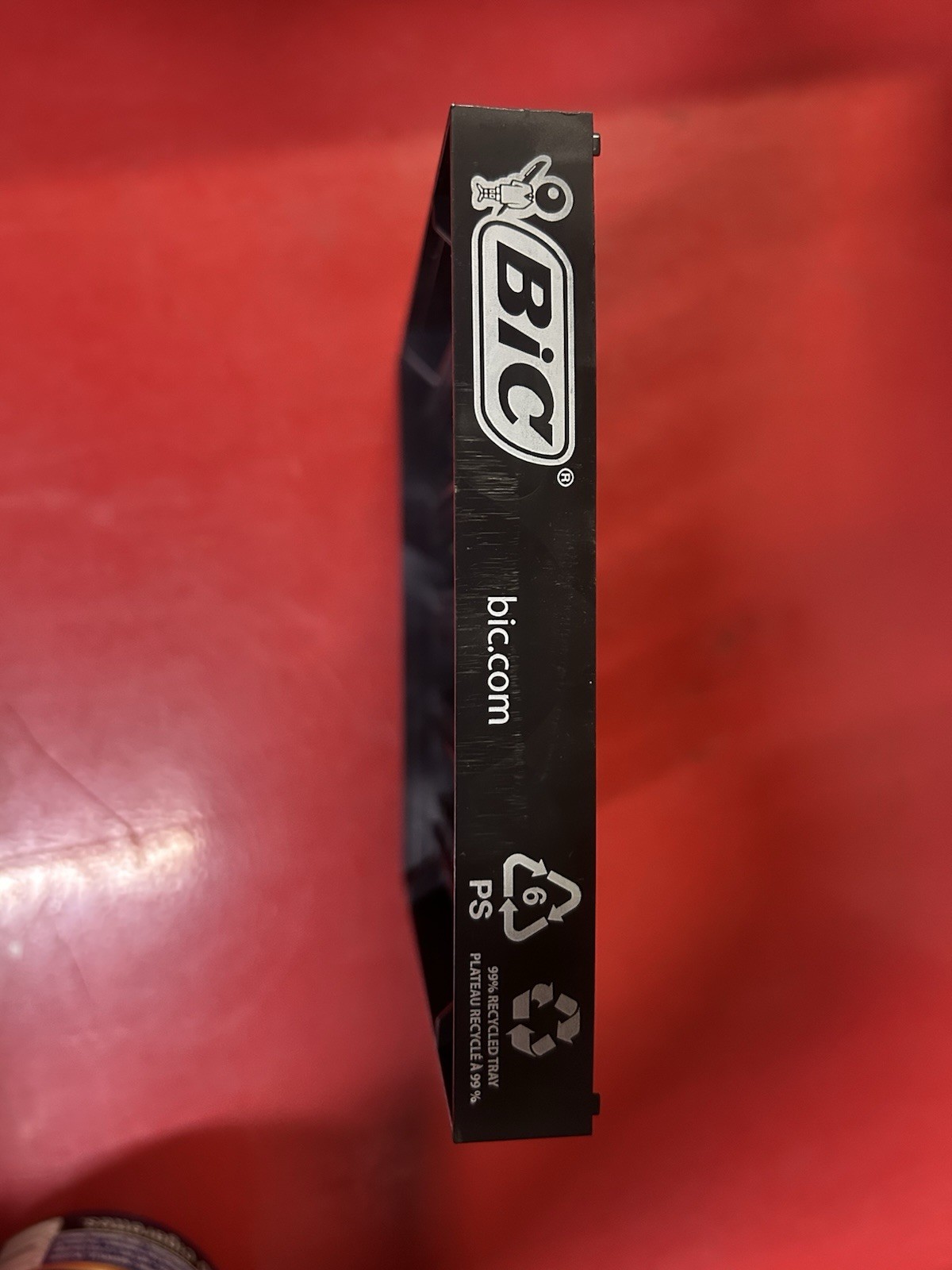 50ct Display Tray / Holder,  Black W/recycle Logos On Front