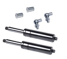 2x 750lb 7.5 Gas Shocks Bolt On Vertical Lambodoors W Bushing And Ball Joints