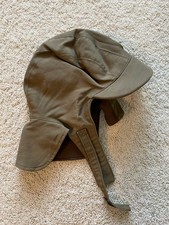 WW II USN Navy OD Deck Hat 7 1/2