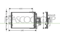 Prasco Kondensator Klimaanlage Aluminium Mit Trockner FüR Opel Corsa C 1.2