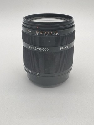Sony DT 18-200mm f3.5-6.3 Lens SAL18200 Alpha A Mount | eBay