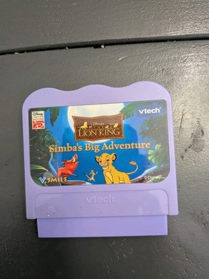 Vtech V.Smile Disney The Lion King SIMBA'S BIG ADVENTURE Game Cartridge Only