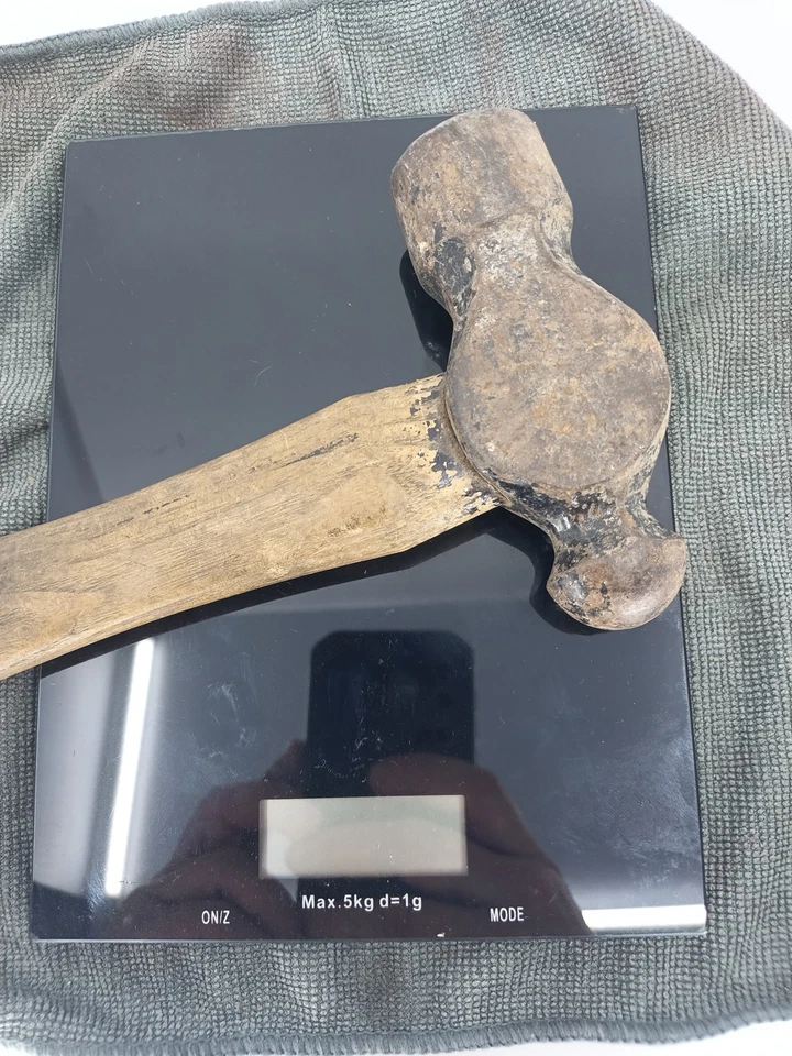 Old Blacksmiths Hammer  240 ISH Grams - Image 2 of 3
