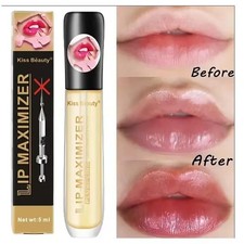 Lip Plumper Extreme Lip Gloss Maximizer Plump Volume Bigger Lips Moisturizing UK