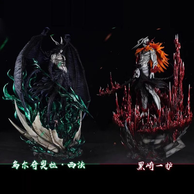 Bleach Anime Figure Ichigo Kurosaki Ulquiorra Cifer PVC Action Figure Model Toy