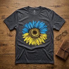 Ukraine T-shirt Sunflower Ukrainian Flag Unisex T shirt Ukrainian Gift A79