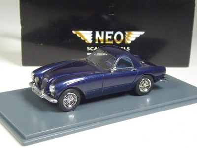 (KI-07-42) Neo Scale Models 46130 Morgan Plus 4 Plus blau met. in 1:43 in OVP