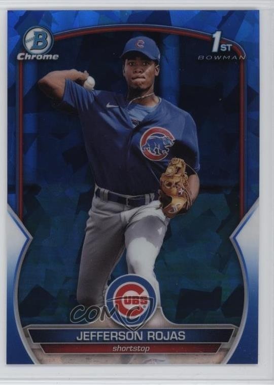 2023 Bowman Sapphire Edition Chrome Prospects Jefferson Rojas #BCP-70 8g8