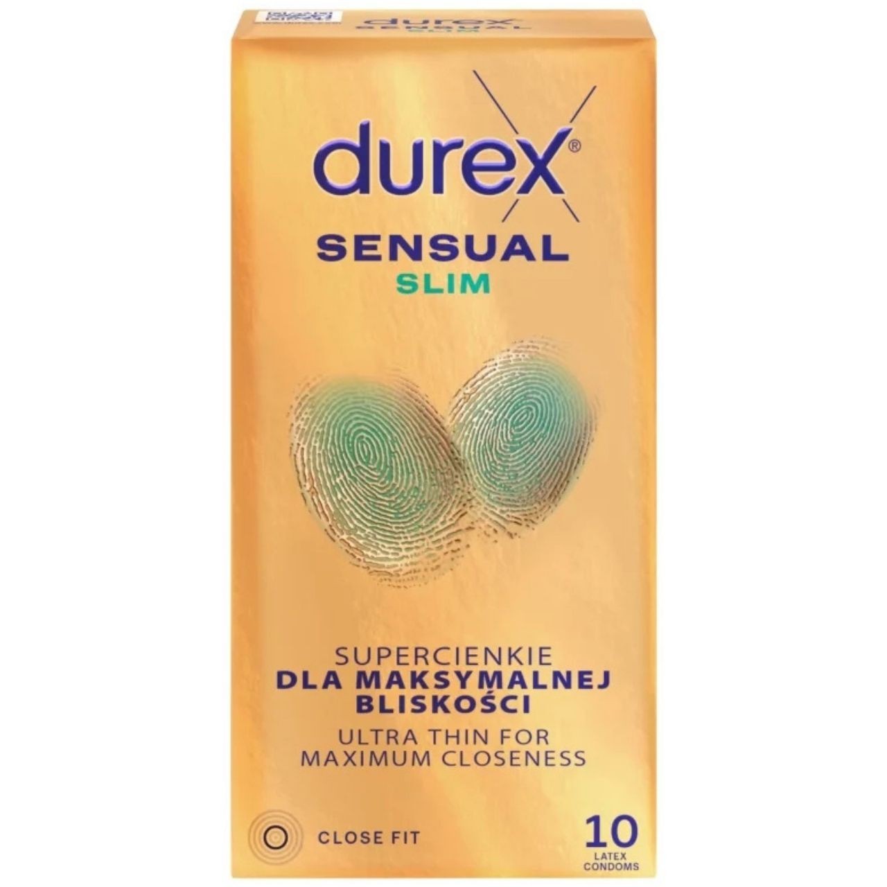 Durex Sensual Slim Super Thin Kondome – 10 Stück