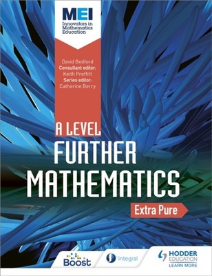 A LEVEL FURTHER MATHEMATICS EXTRA PURE by David Bedford Paperback Self Help