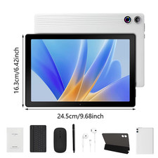 2026 Android 15 Tablet 10 Inch 20GB 64GB Expandable 1TB Widevinel1 GMS 5000Mah