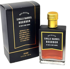 BATH BODY WORKS SINGLE BARREL BOURBON MEN'S COLLECTION COLOGNE 3.4 FL OZ NEW