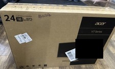 Acer 23.8" 75 Hz VA FHD Monitor 4 ms D-Sub, HDMI, DisplayPort V7 Series V247Y Ab
