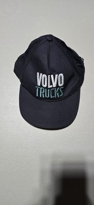 Volvo Trucks Promotional Advertising Cap Hat Black/White/Teal Automobile Theme