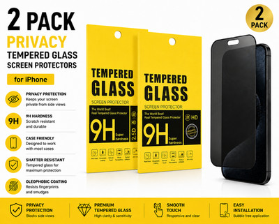 Pack of 2/3/10 For iPhone 17 16 15 9H tempered glass Privacy Screen Protector