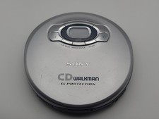SONY Walkman G Protection Silver CD Player D-EJ611