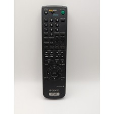 Sony RMT-D109A DVD Player TV Receiver Remote Control Black OEM Replacement