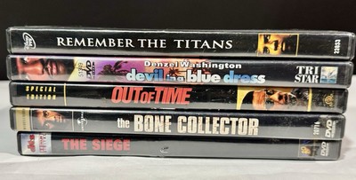 6 Movie DVD (Denzel Washington) Collection 
