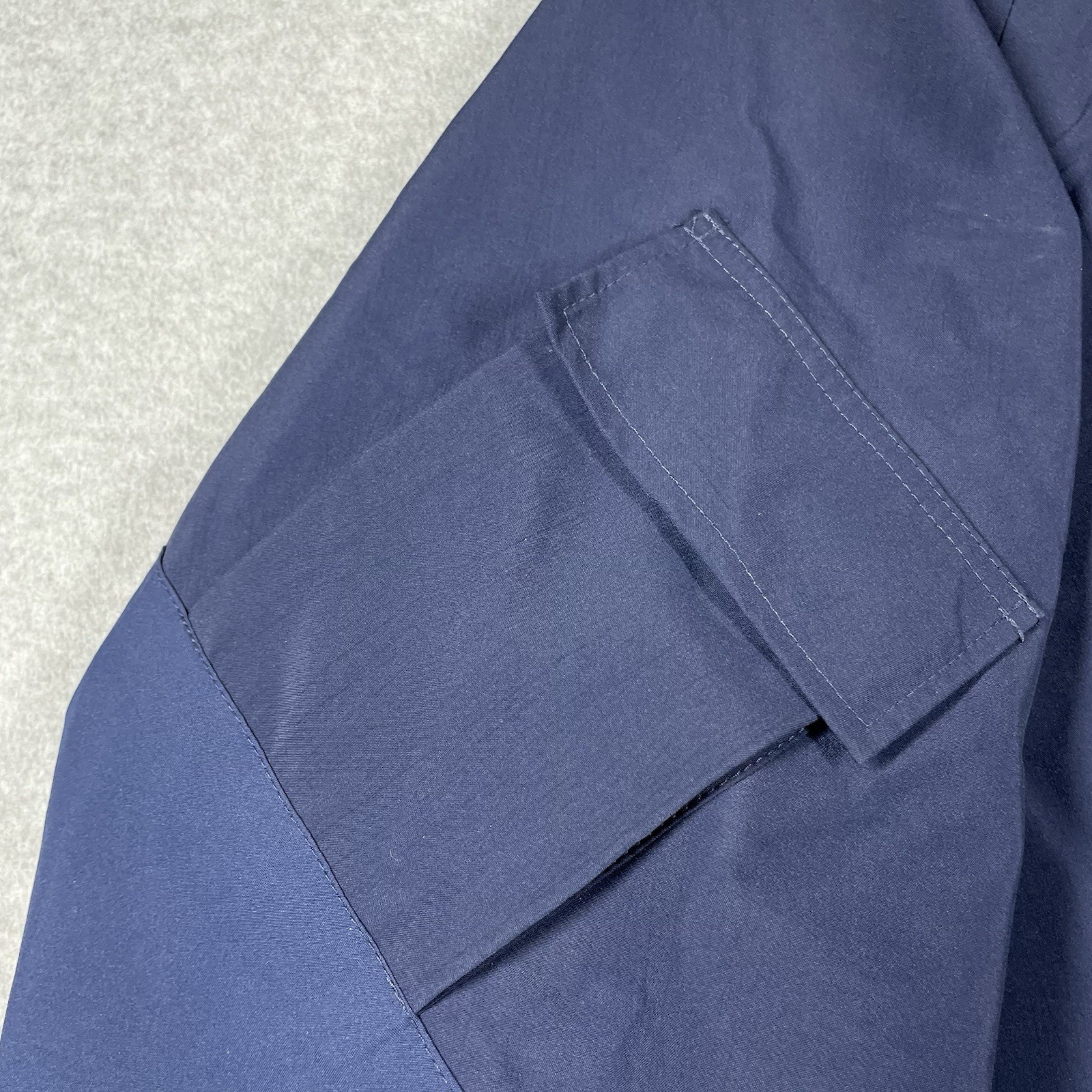 Adventure Tech Jacket Men Extra Large Blue Full z… - image 6