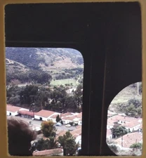 Avalon Santa Catalina Island from bus - 1978 Stereo Realist 3D Slide #1664