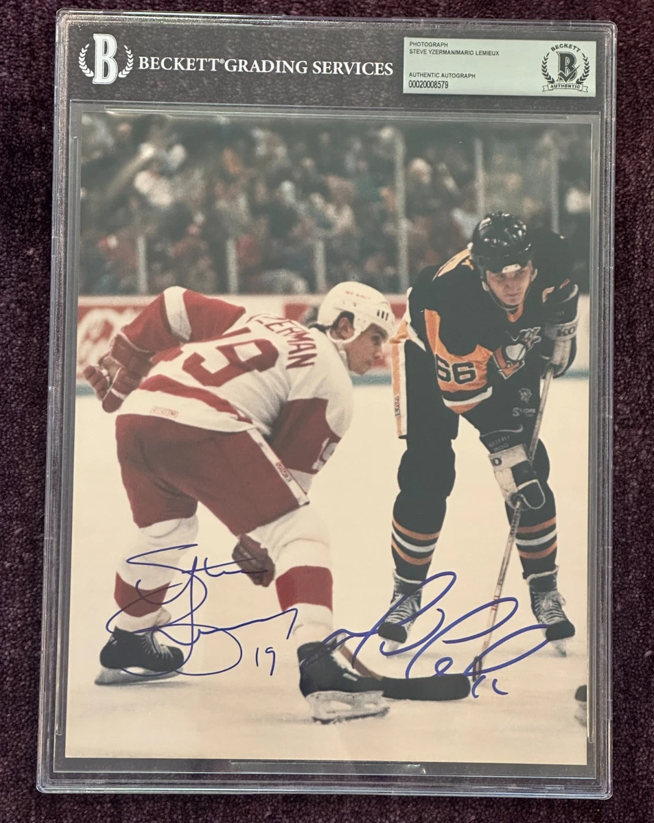 Mario Lemieux NHL Original Autographed Photos for sale | eBay