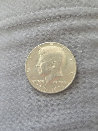 1976 50C Clad Kennedy Half Dollar