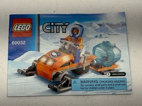 TOWN: CITY, ARCTIC SNOWMOBILE SET 60032 - LEGO - 2013 - USED - Retired