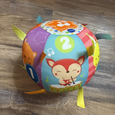 #ad Vtech Lil#x27; Critters Roll and Discover Ball.Shake and Roll to hear Sounds music $10.99